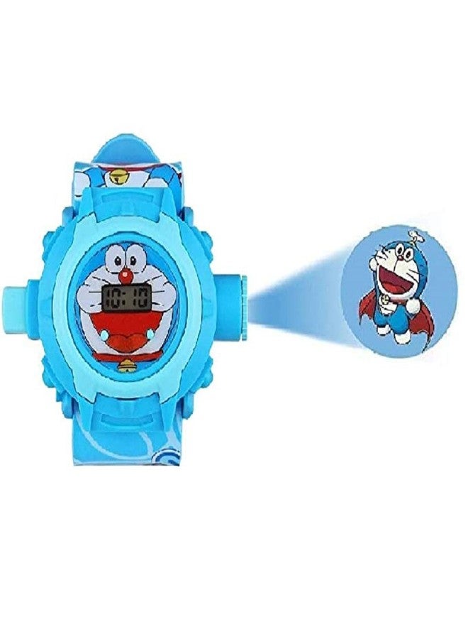 Fashramp Rubber Unisex Doraemon Projector Watch Digital (Blue) - Image 3
